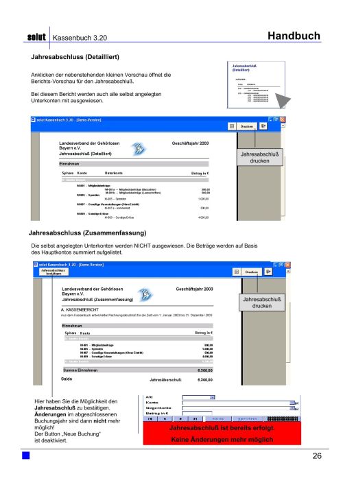 Kassenbuch Handbuch Seite 26