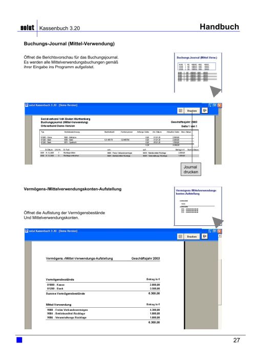 Kassenbuch Handbuch Seite 27